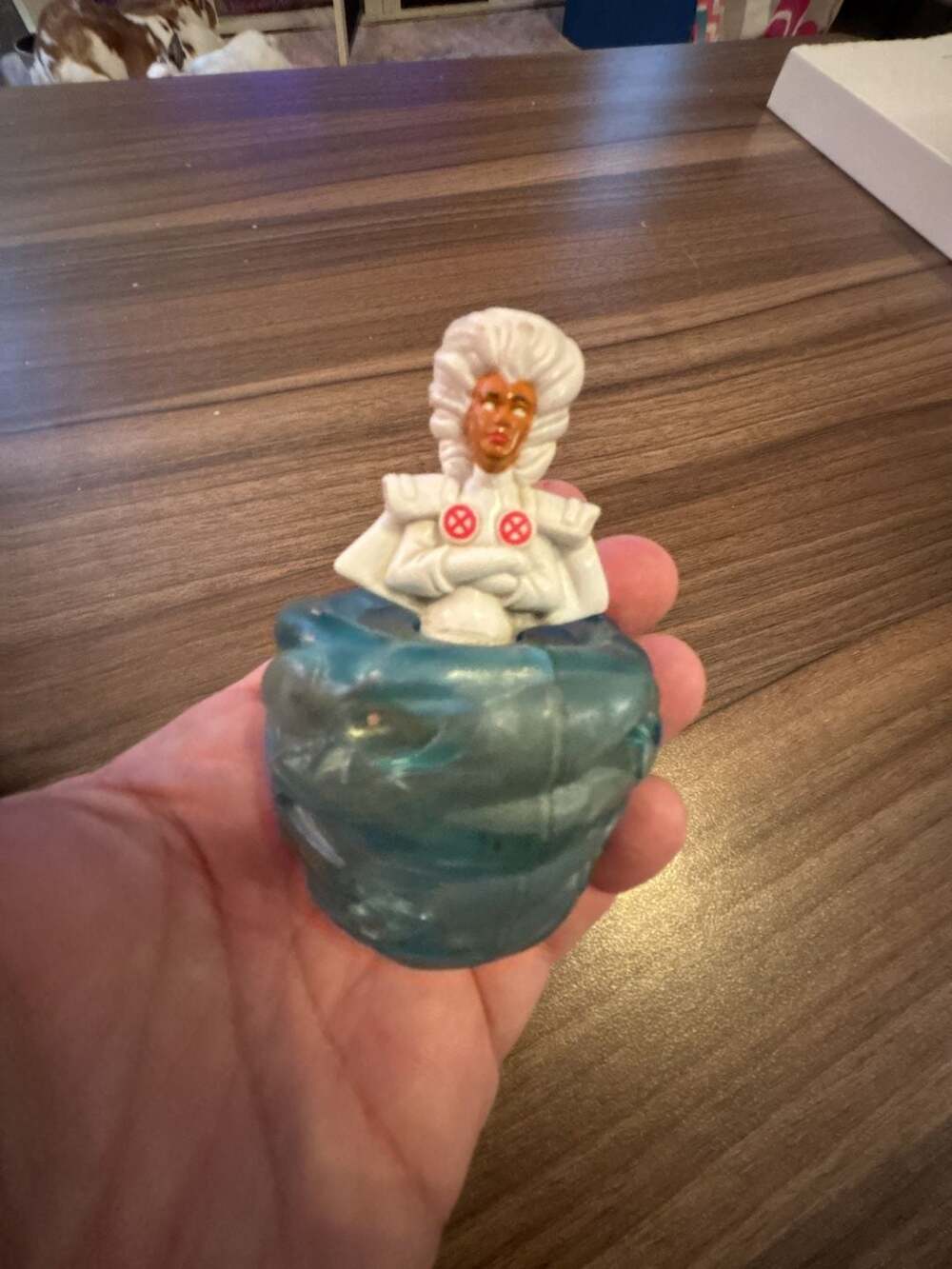 Vintage 1996 McDonald's X-Men Storm Spinning Top Action Figure